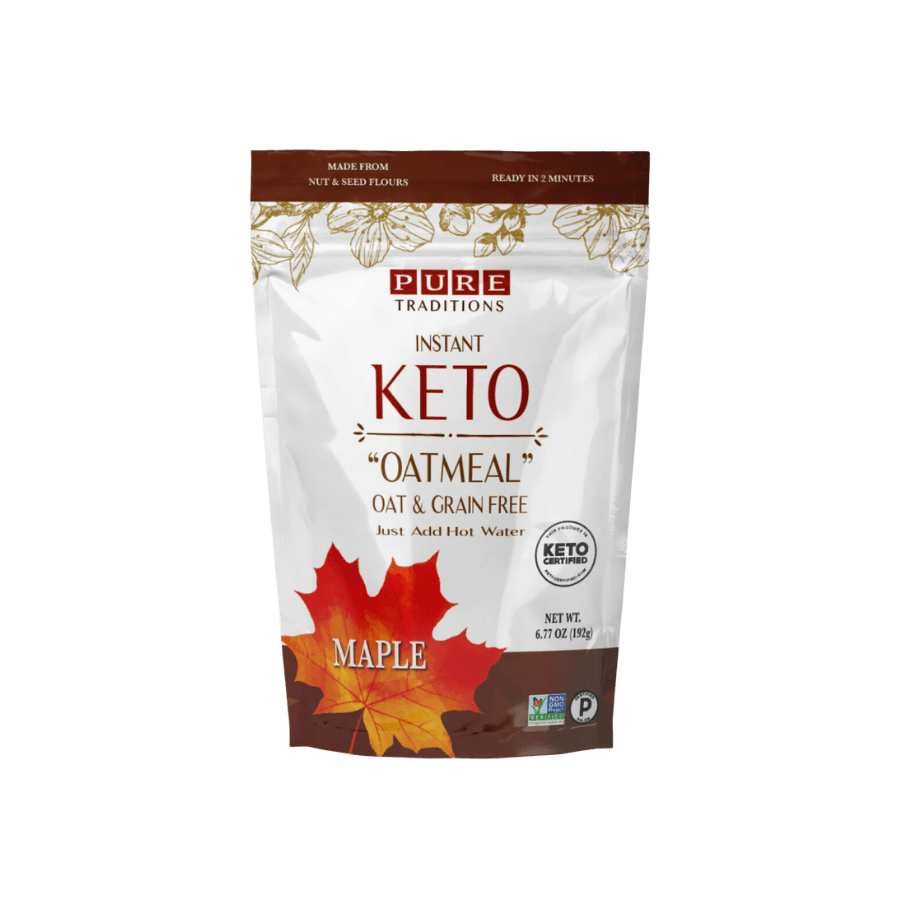 Instant KETO “Oatmeal” Oat & Grain Free -Maple