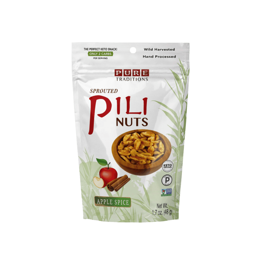 Sprouted Pili Nuts Apple Spice
