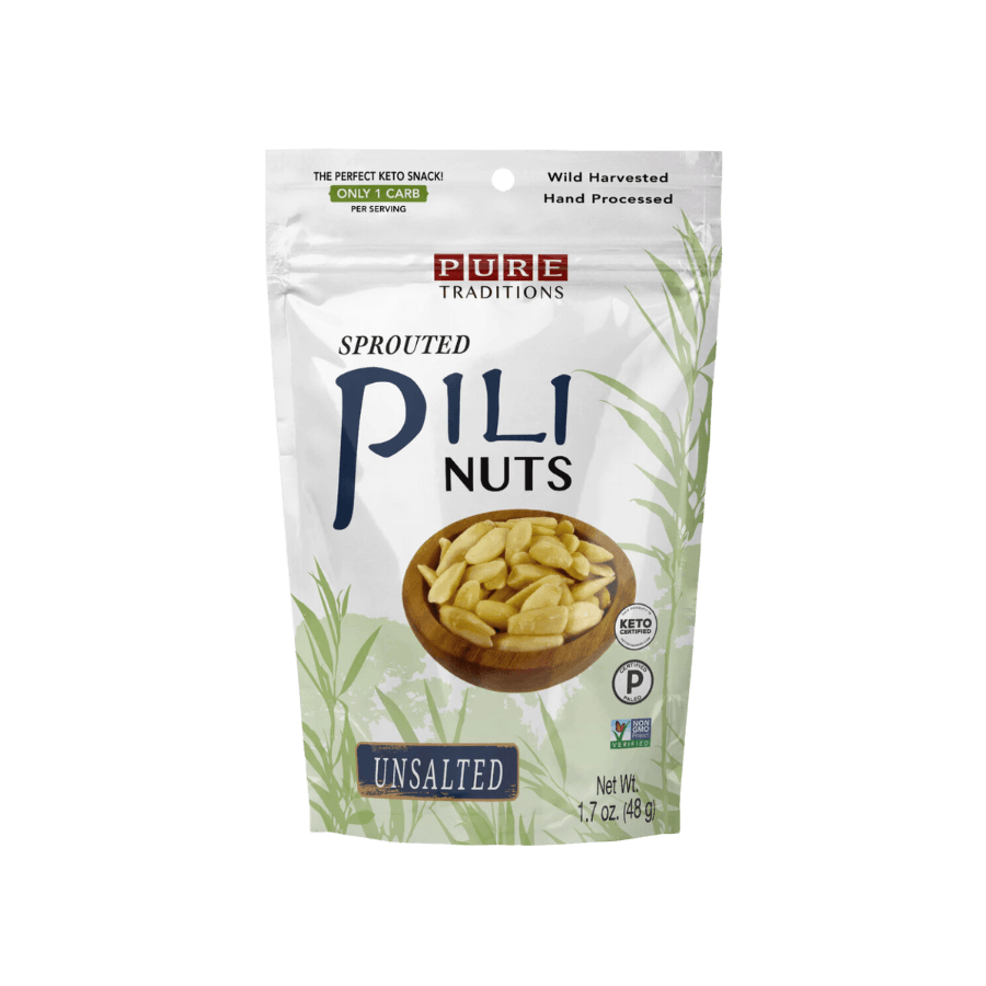 Sprouted Pili Nuts Unsalted