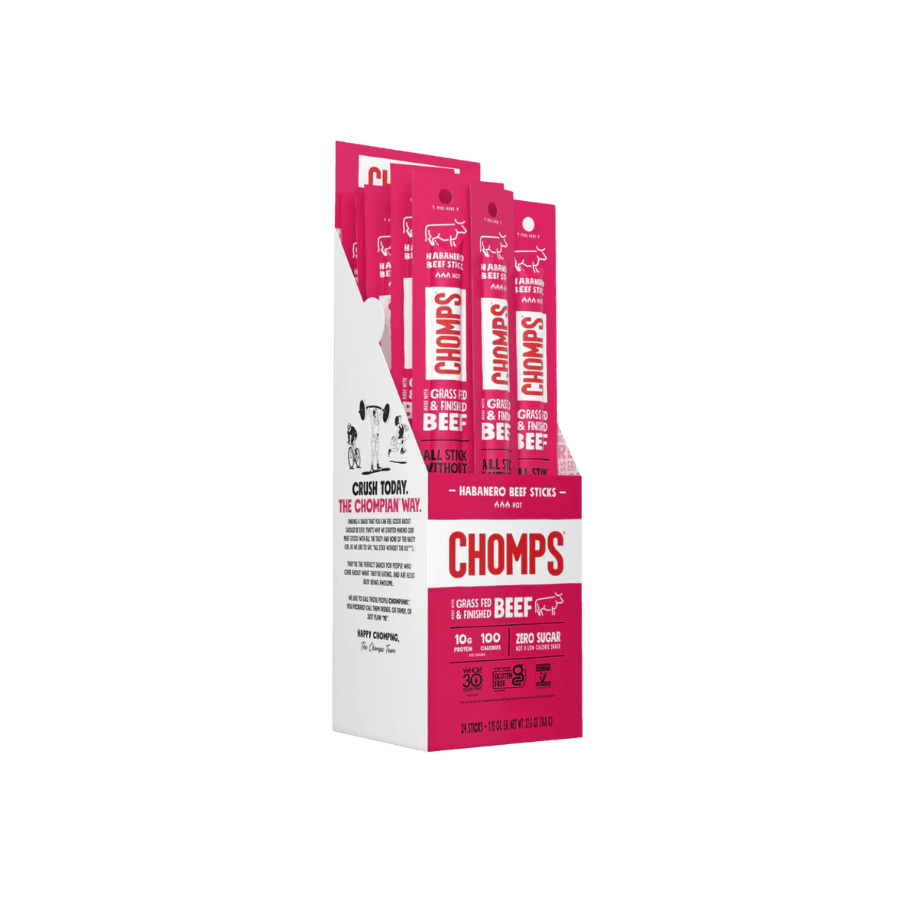 Cranberry Habanero Beef Chomps Snack Sticks