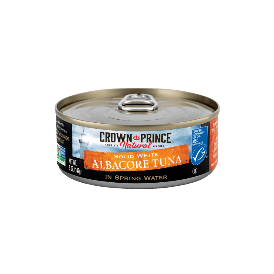 White Albacore Tuna in Spring Water Crown Prince Natural