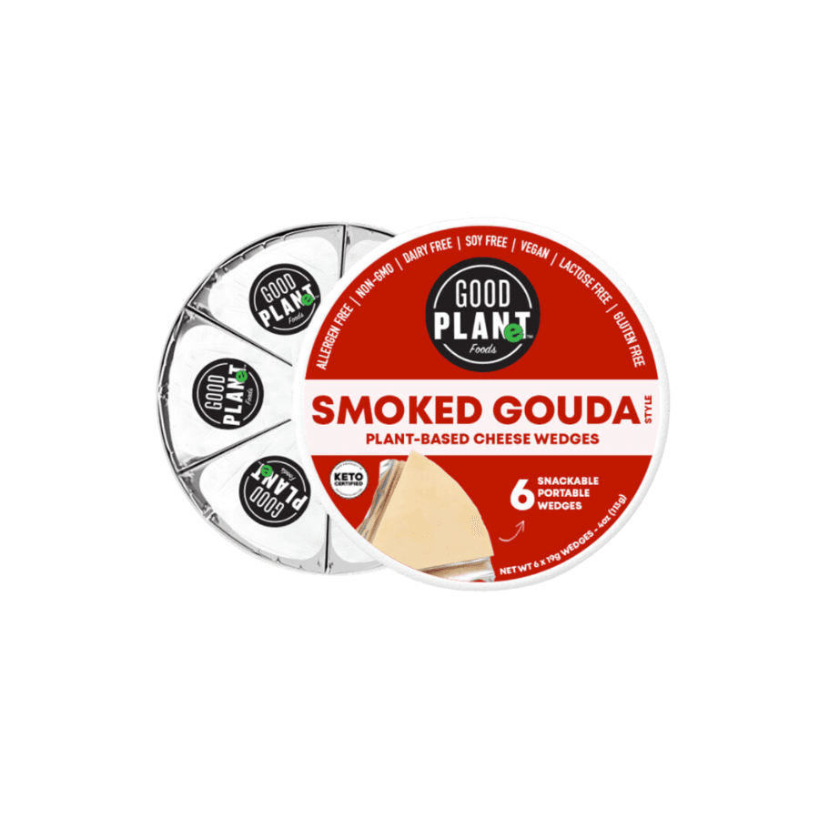 Plant Based Cheese Wedges - Smoked Gouda
