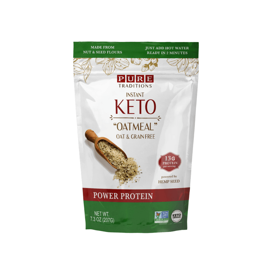 Instant KETO “Oatmeal” Oat and Grain Free Power Protein