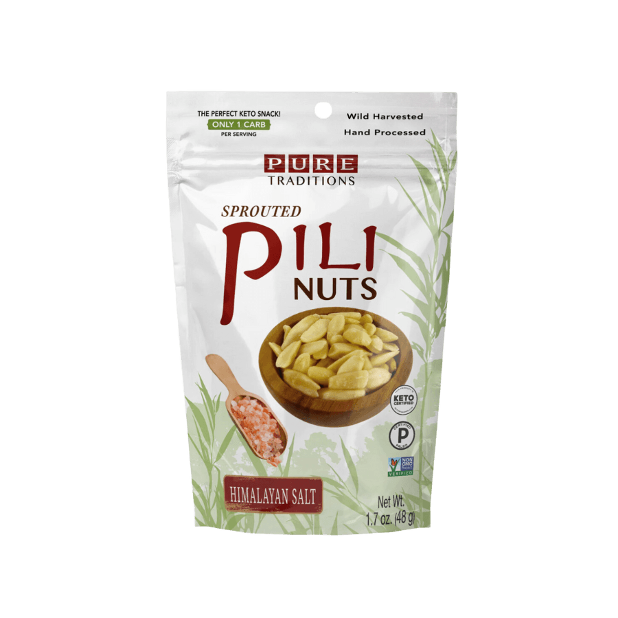 Sprouted Pili Nuts Himalayan Salt