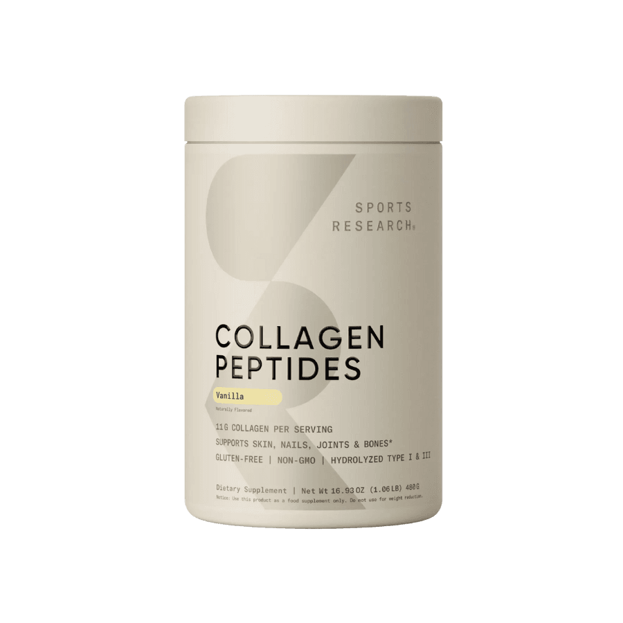 Vanilla Collagen Peptides Sports Research Corporation