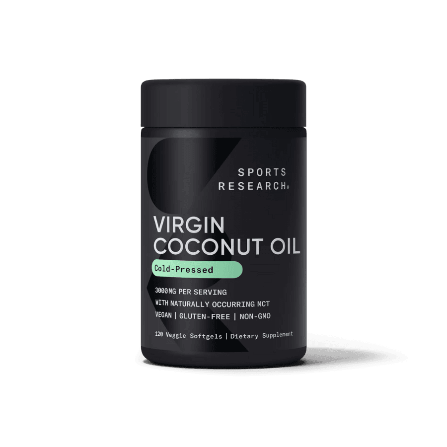 Virgin Coconut Oil Softgels Sports Research Corporation