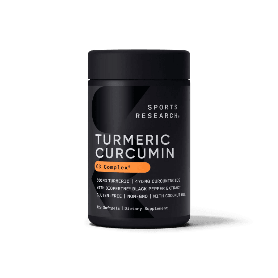 Turmeric Curcumin Softgels Sports Research Corporation