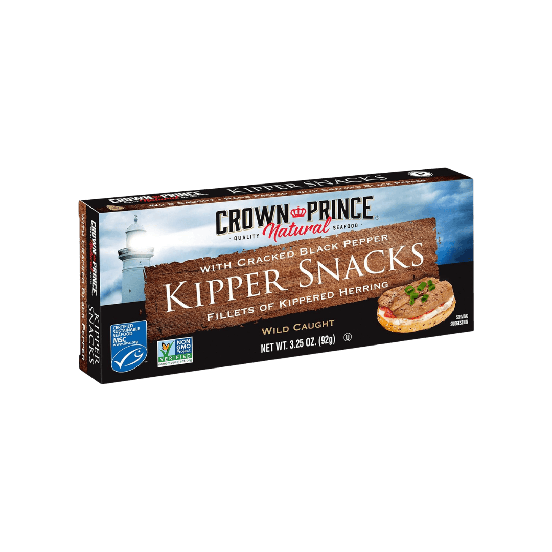 Kipper Snacks Black Cracked Pepper Crown Prince Natural