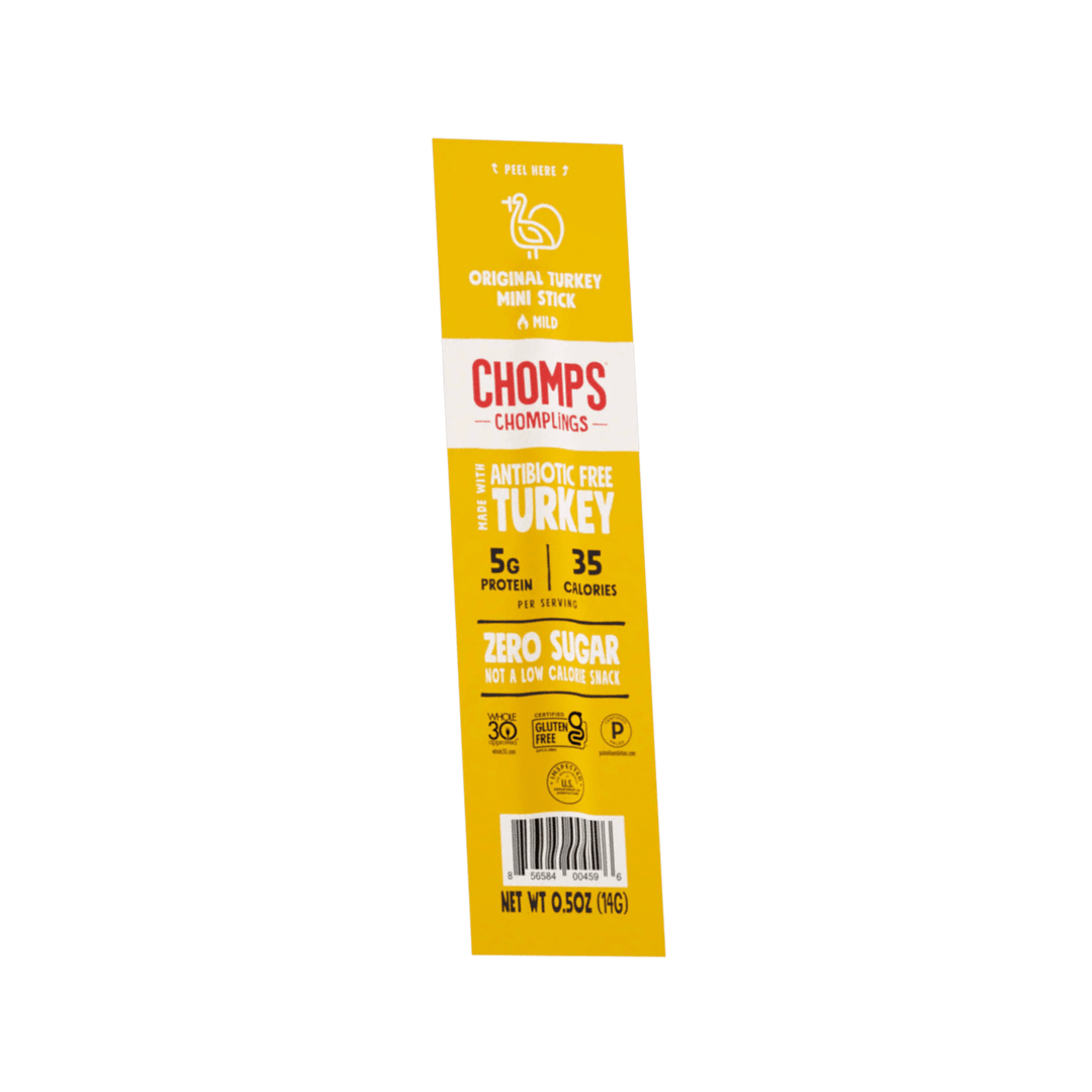 Original Turkey Chomplings Chomps Snack Stick