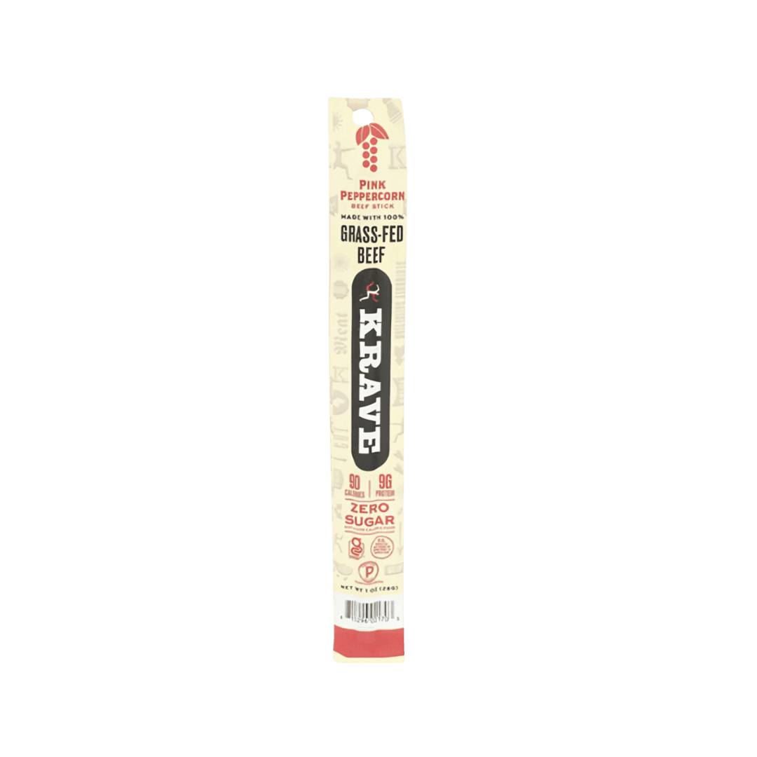 Pink Peppercorn Beef Stick Krave Jerky
