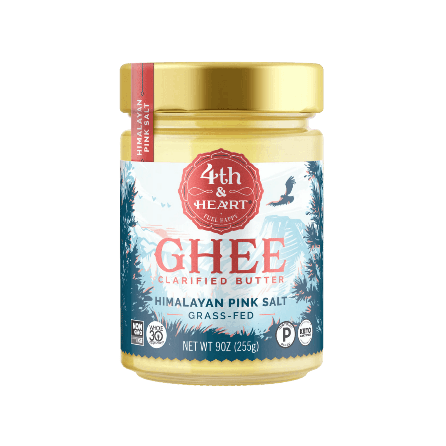 Ghee Clarified Butter Himalayan Pink Salt Grass-Fed
