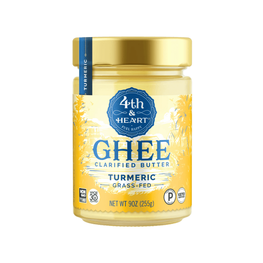 Ghee Clarified Butter, Turmeric Grass-Fed