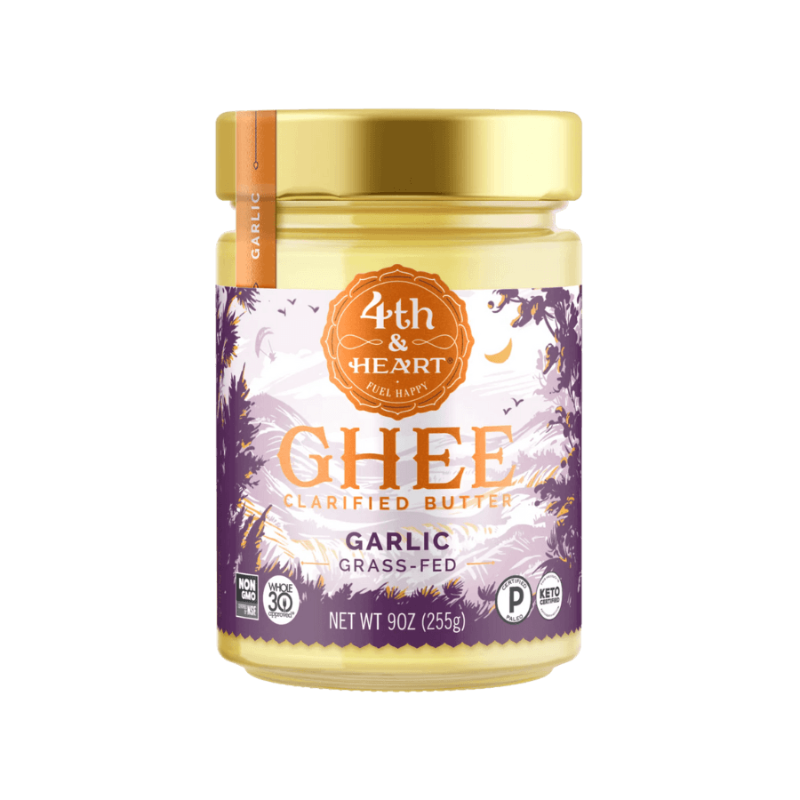 Ghee Clarified Butter,Garlic Grass-Fed