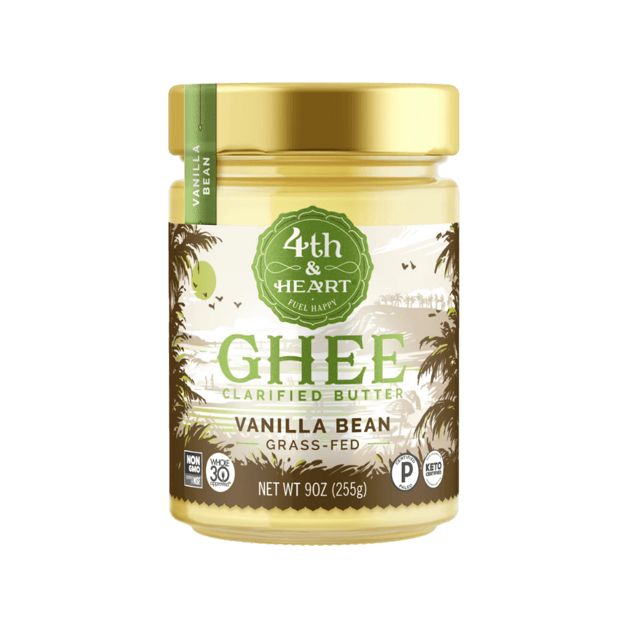 Ghee Clarified Butter, Vanilla Bean Grass-Fed