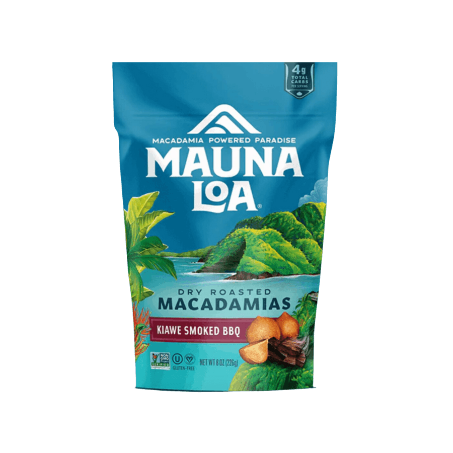 Kiawe Smoked BBQ Roasted Macadamias Mauna Loa
