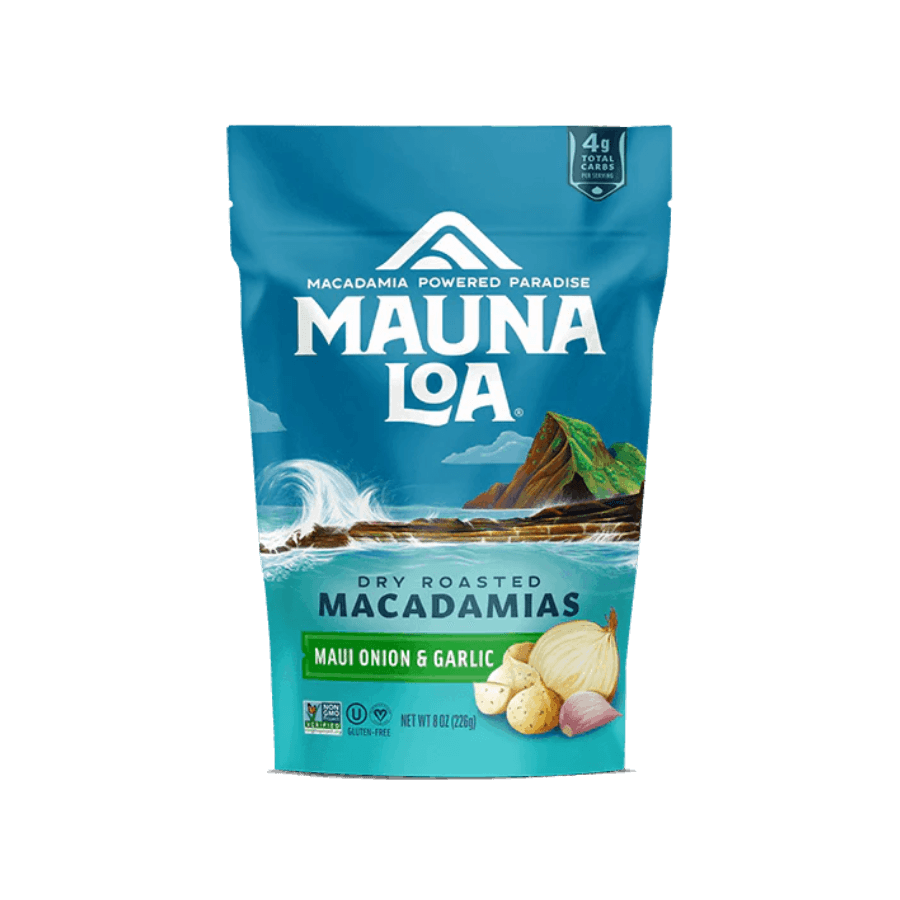 Onion and Garlic Roasted Macadamias Mauna Loa