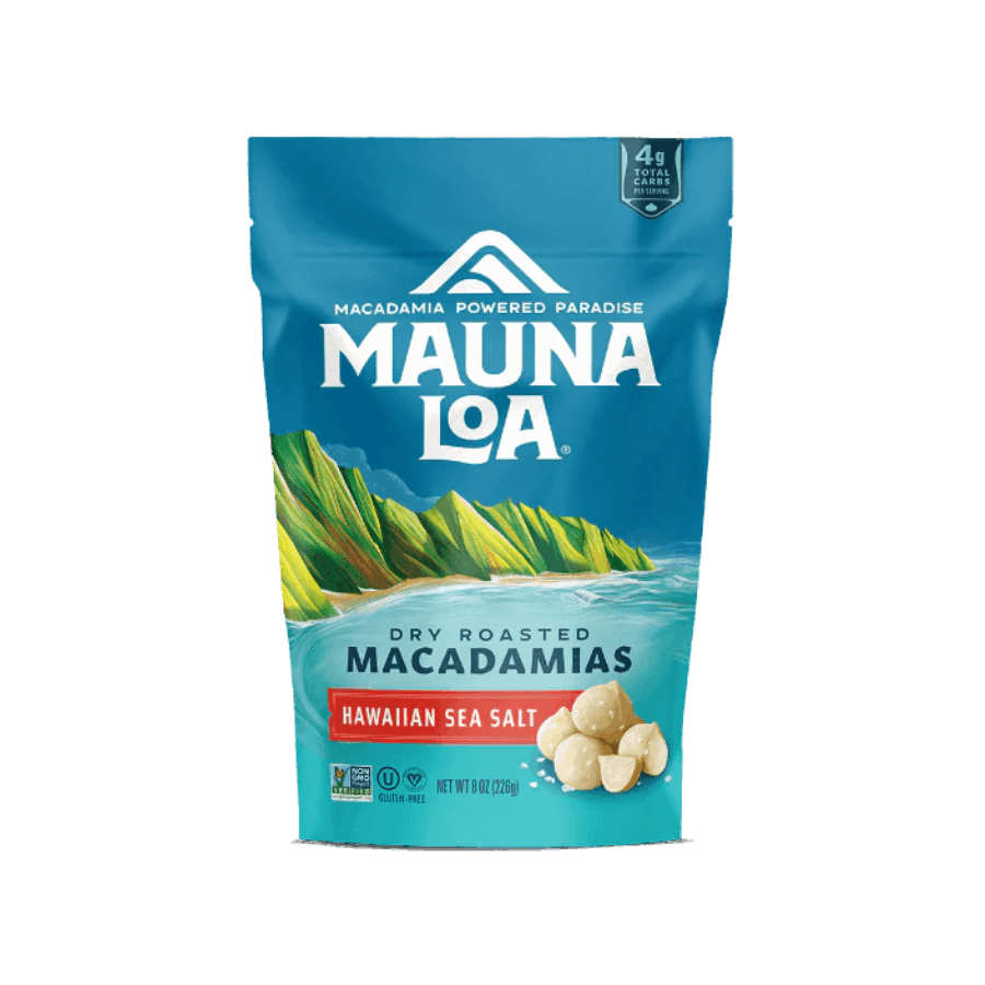 Sea Salt Roasted Macadamias Mauna Loa