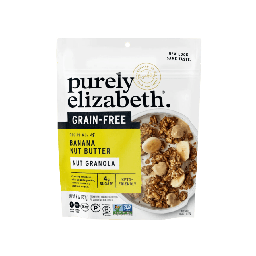 Grain-Free Banana Nut Butter Nut Granola
