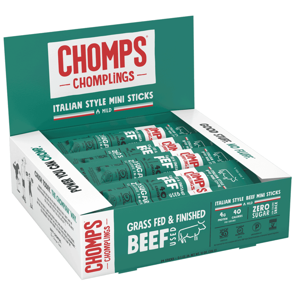 Italian Style Beef Chomplings Snack Sticks
