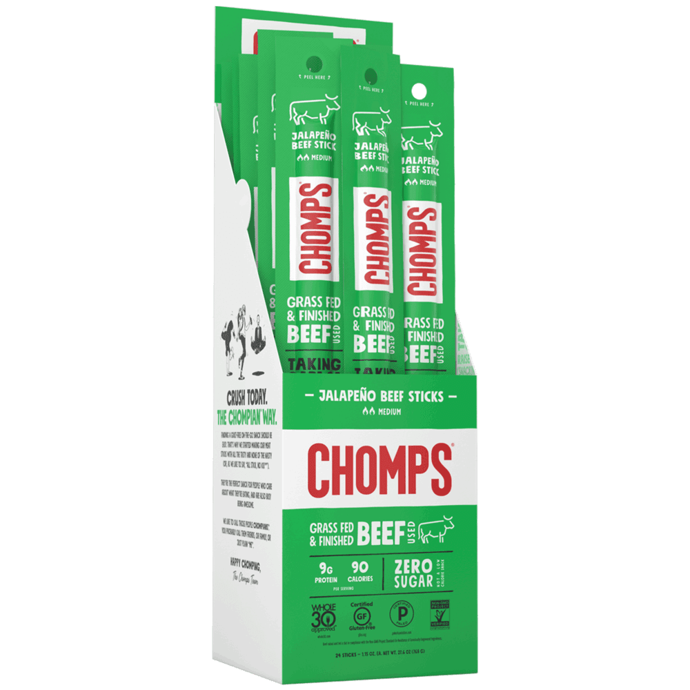 Jalapeno Beef Chomps Snack Sticks