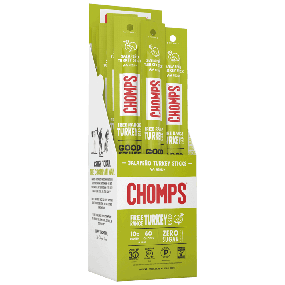 Jalapeno Turkey Chomps Snack Sticks