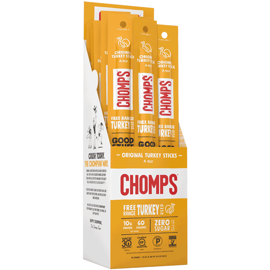 Original Turkey Chomps Snack Sticks