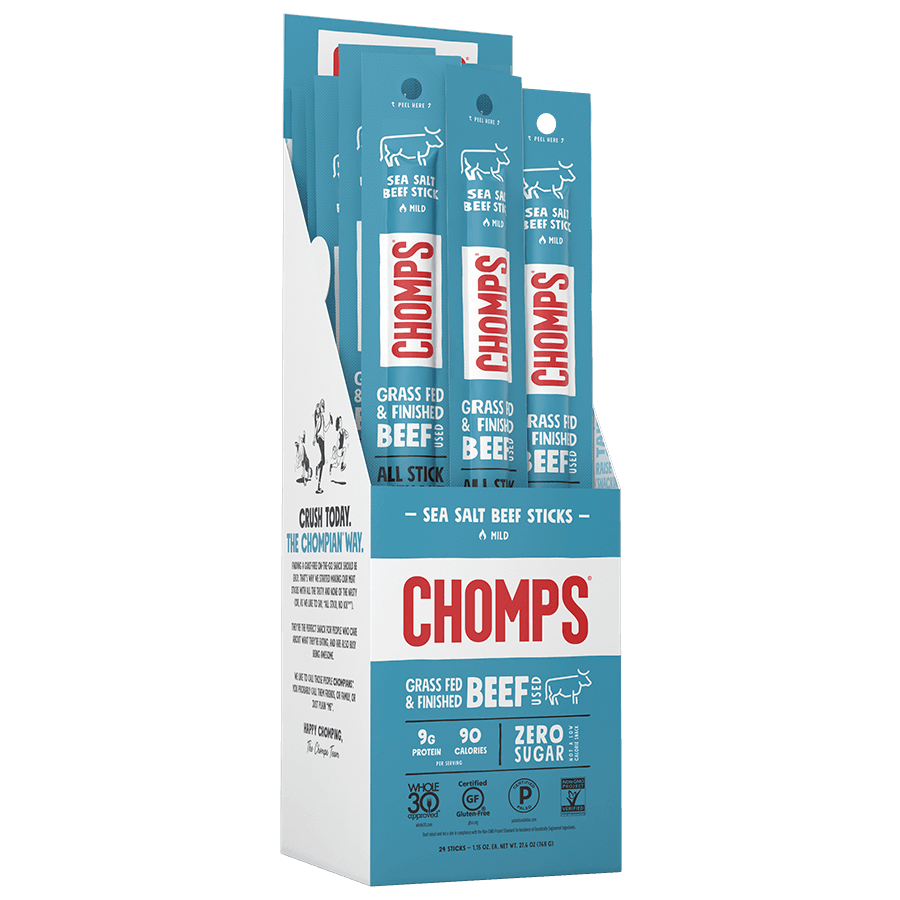 Sea Salt Beef Chomps Snack Sticks