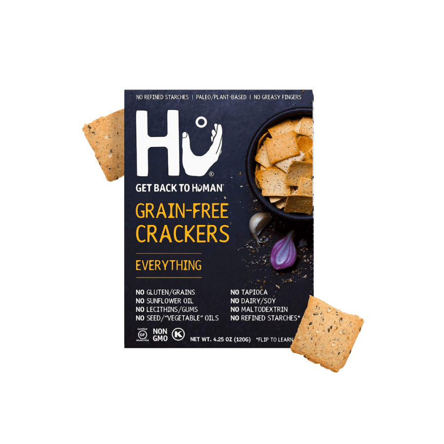 Everything Grain Free Crackers Hu Kitchen