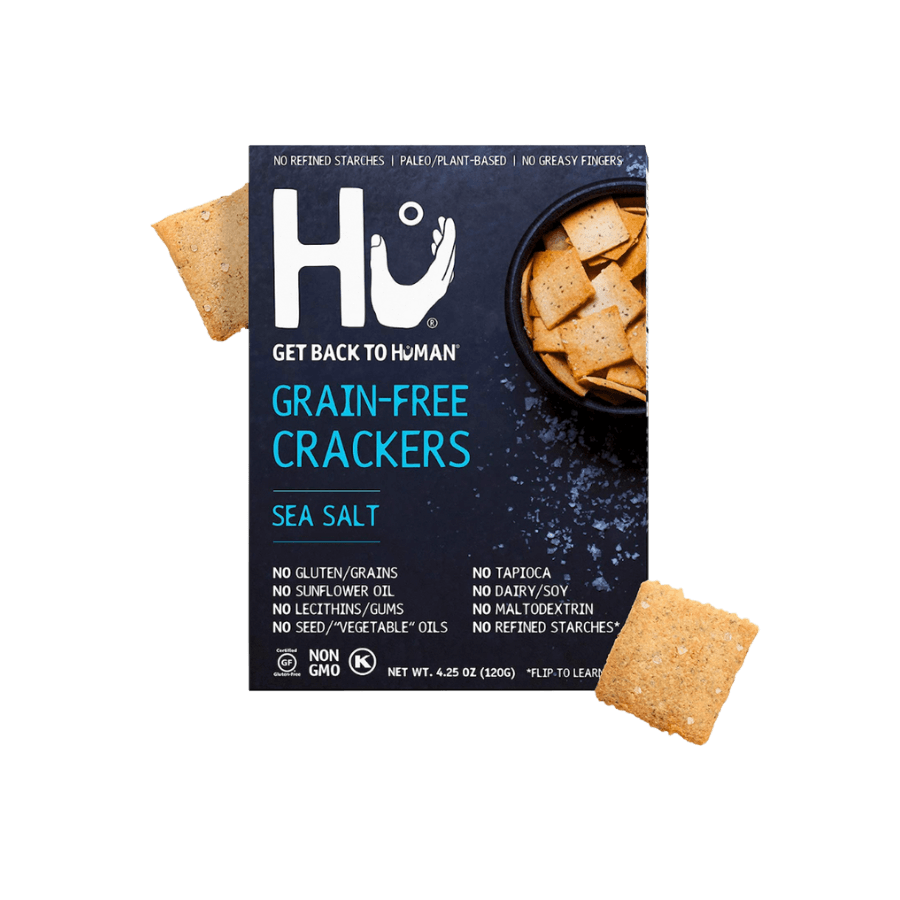 Sea Salt Grain Free Crackers Hu Kitchen