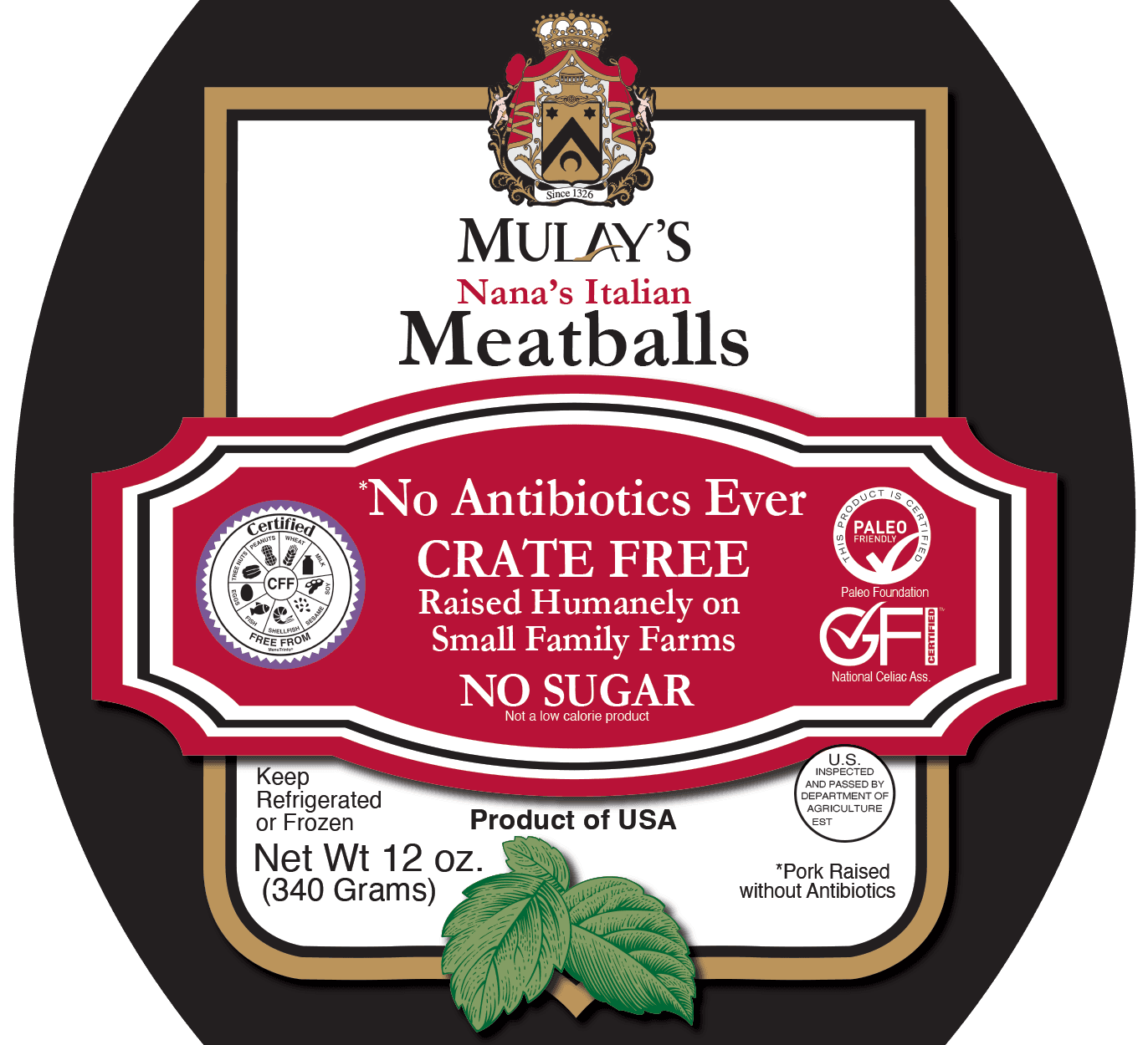Nana’s Italian Meatballs