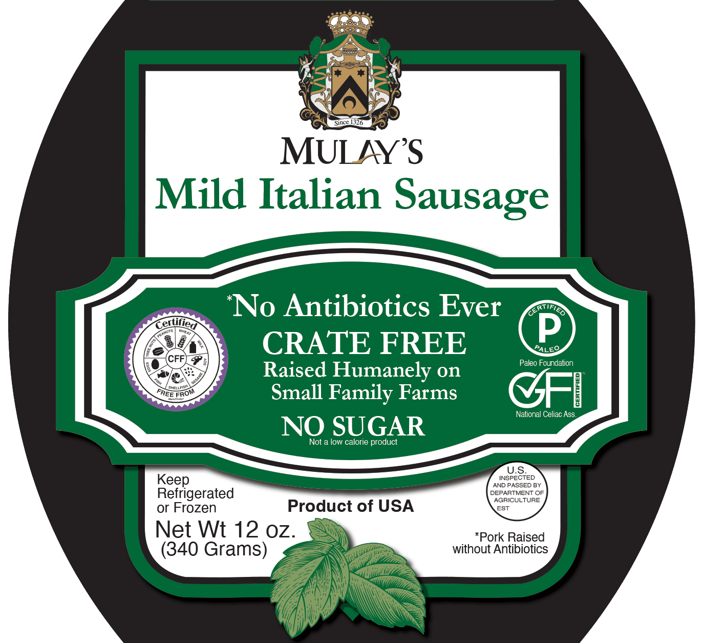 Mild Italian Sausage Ground