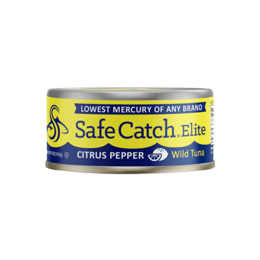 Citrus Pepper Canned Wild Tuna Safe Catch