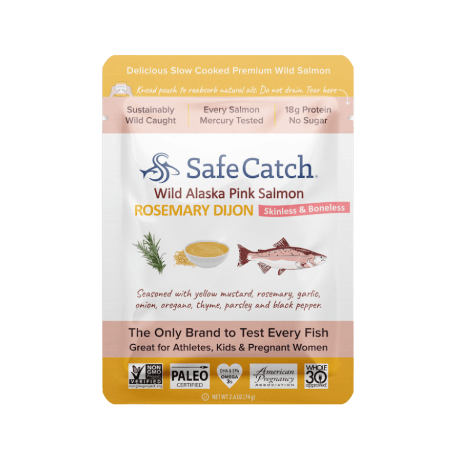 Rosemary Dijon Packaged Pink Salmon Safe Catch