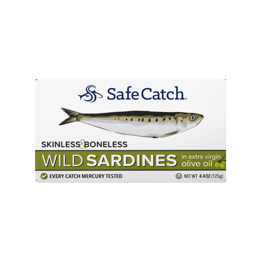 Wild Sardines in Olive Oil Safe Catch