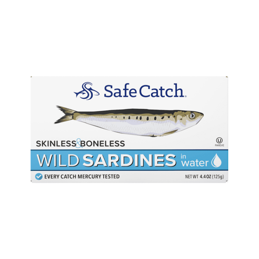 Wild Sardines in Water Safe Catch