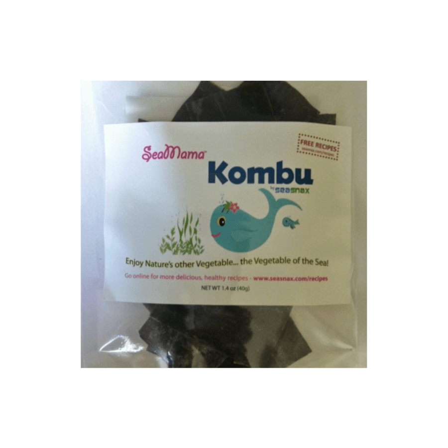 SeaMama Kombu Seaweed Large RAW Sheets