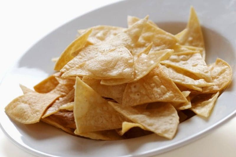 Seasoned Paleo Tortilla Chips
