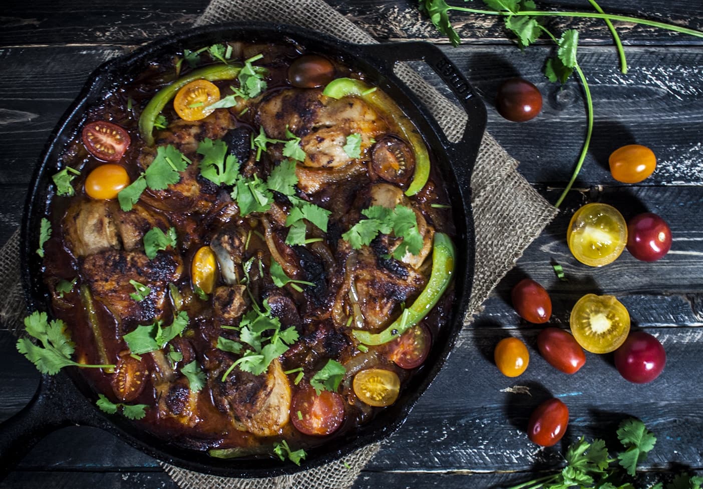 One Skillet Chorizo Chicken