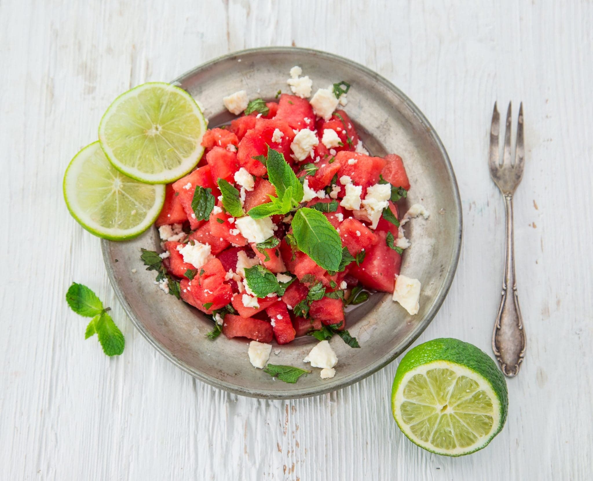 Watermelon Mint and Feta Salad