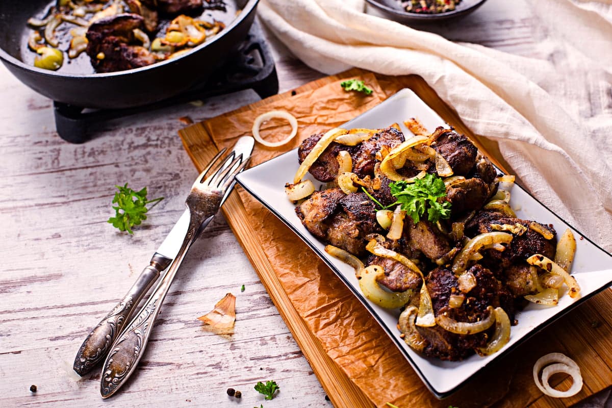 Keto Liver and Onions with Bacon Recipe
