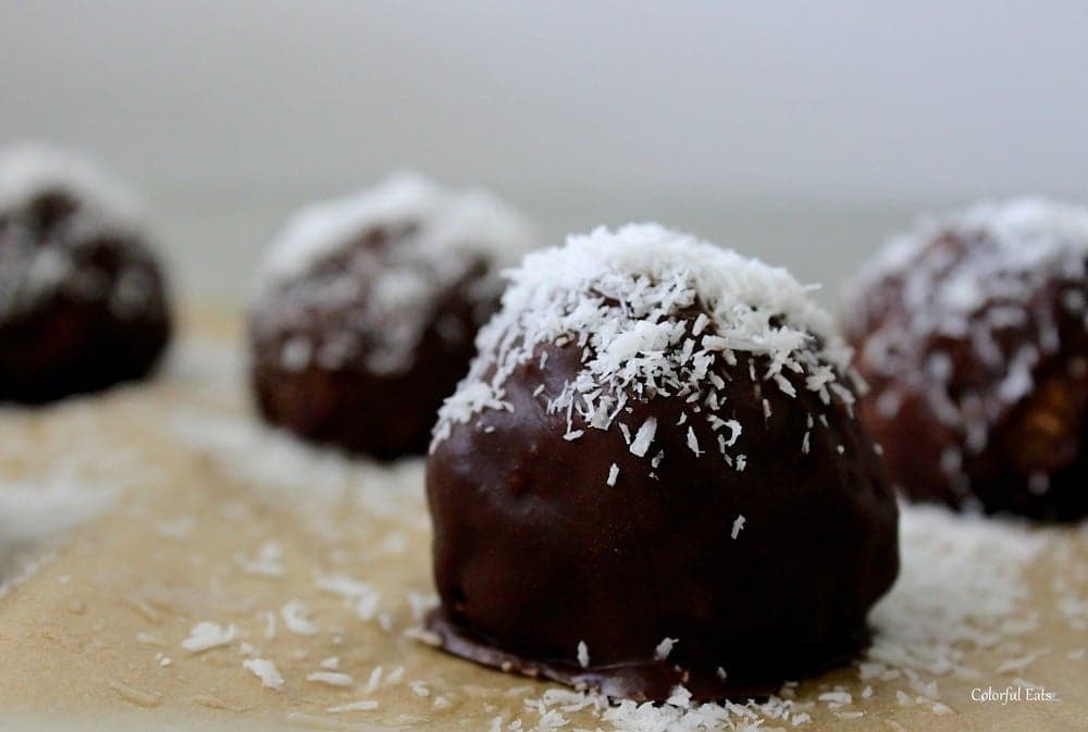 Paleo Cashew Butter Truffles