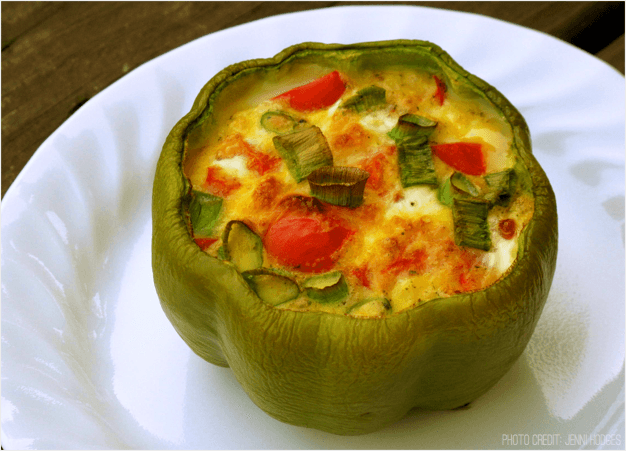 Easy Bell Pepper Quiche