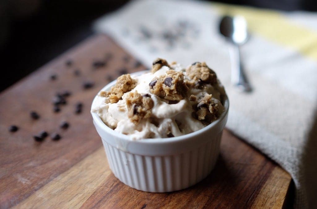 Paleo Chocolate Chip Cookie Dough Ice Cream