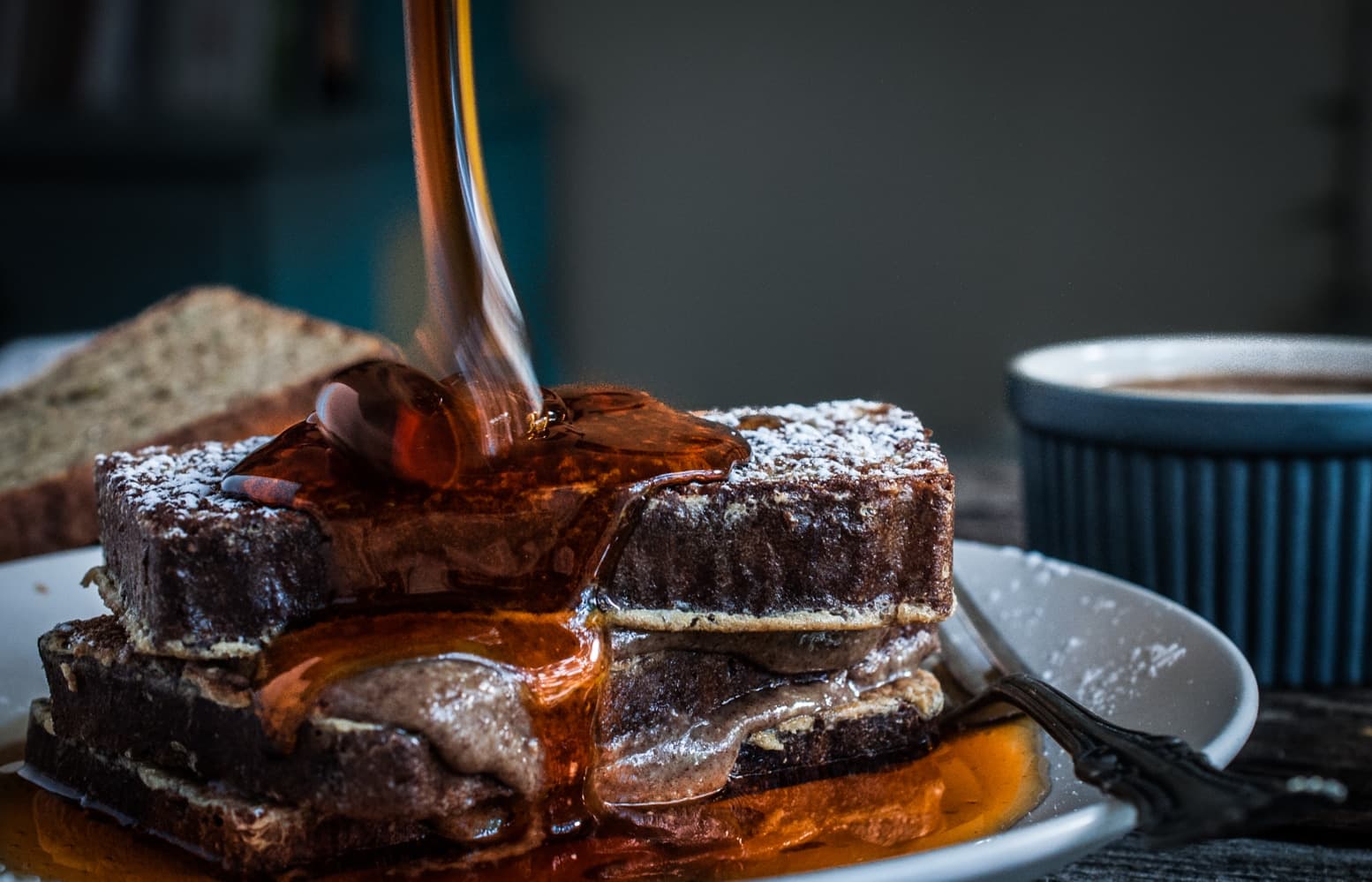 Stuffed Vanilla Bourbon French Toast
