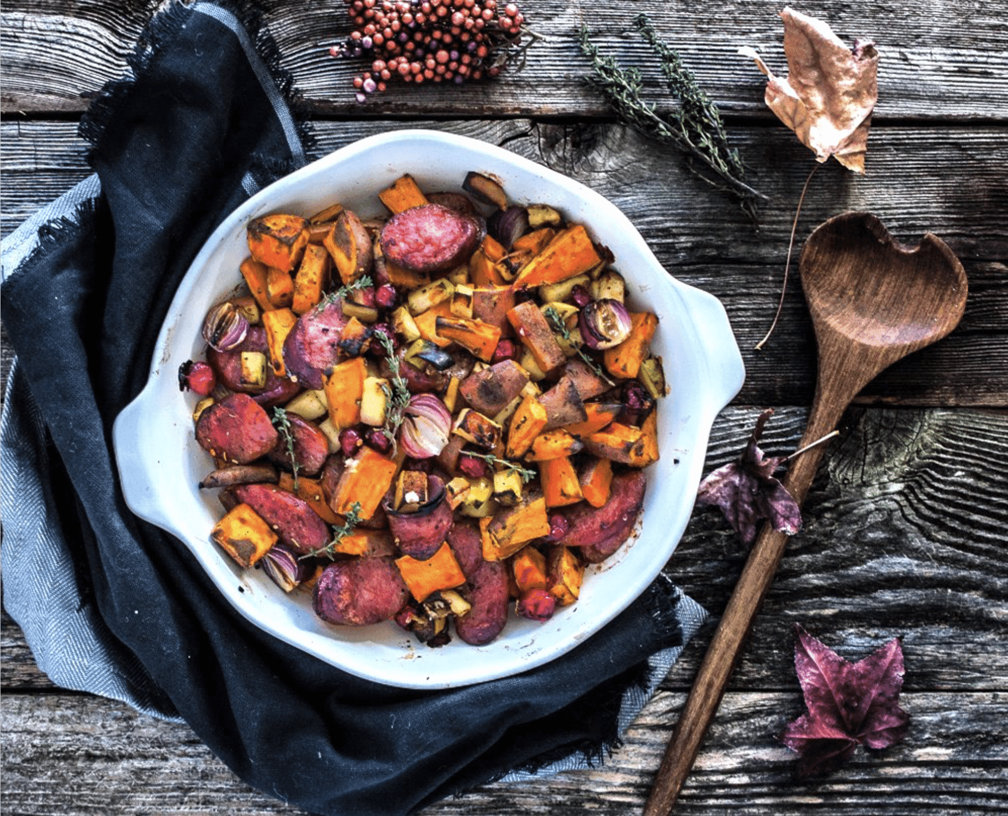 Sweet and Savory Autumn Bake