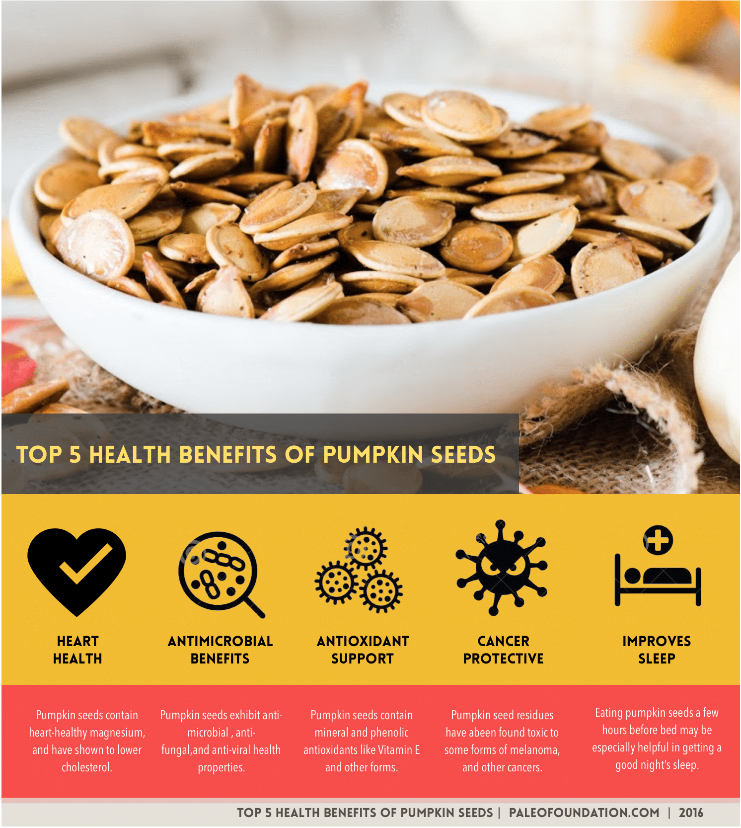 Top 5 Benefits of Pumpkin Seeds • Paleo Foundation