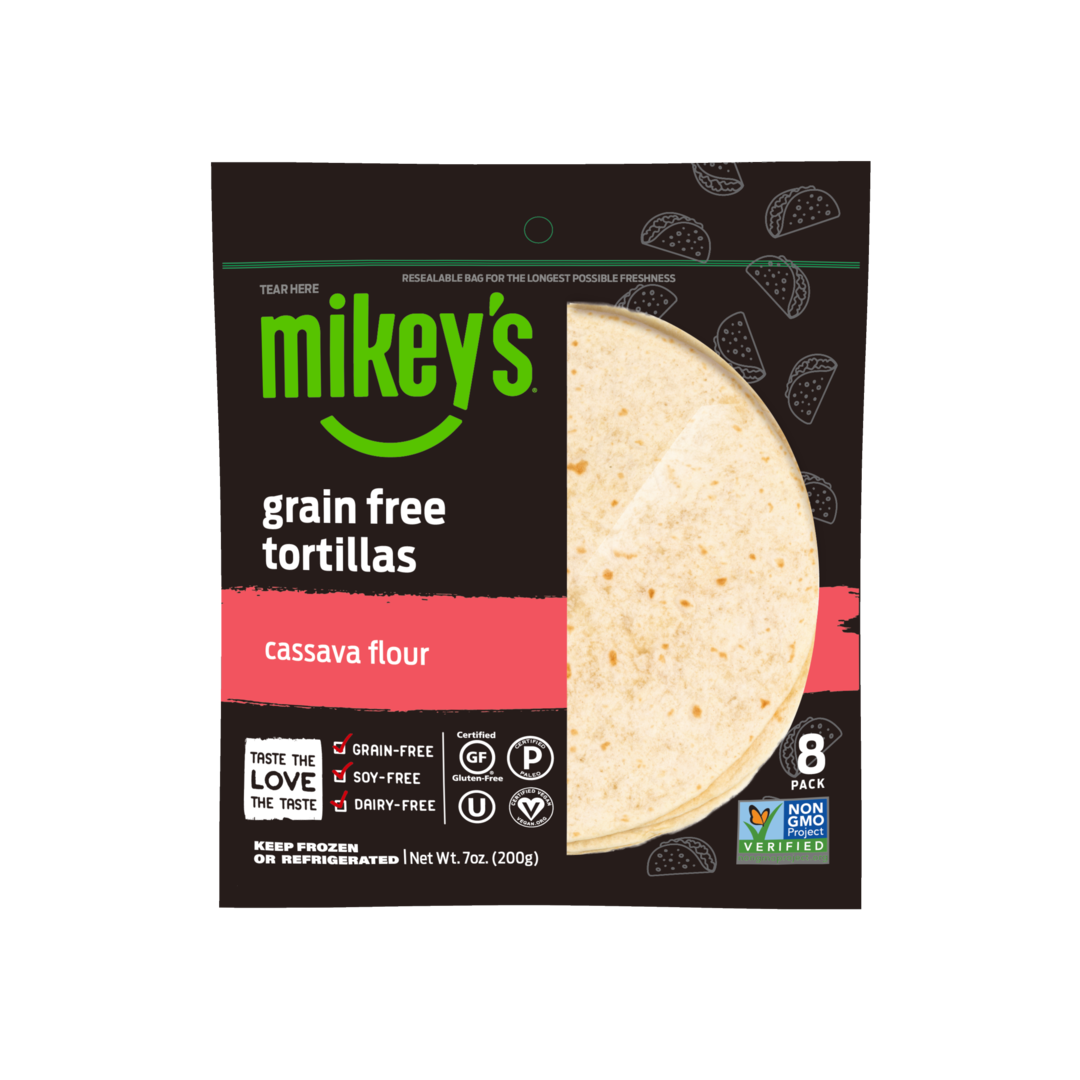 Cassava Flour Tortillas - Mikey's Muffins - Certified Paleo by the Paleo Foundation