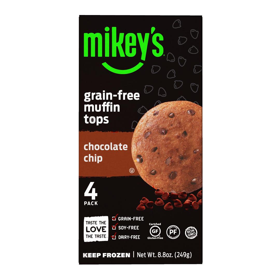 Grain-free Muffin Tops - Chocolate Chip - Mikey's Muffins - Certified Paleo Friendly by the Paleo Foundation