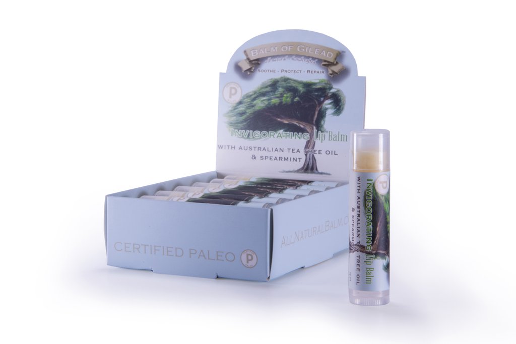 Invigorating Australian Tea Tree & Spearmint Lip Balm