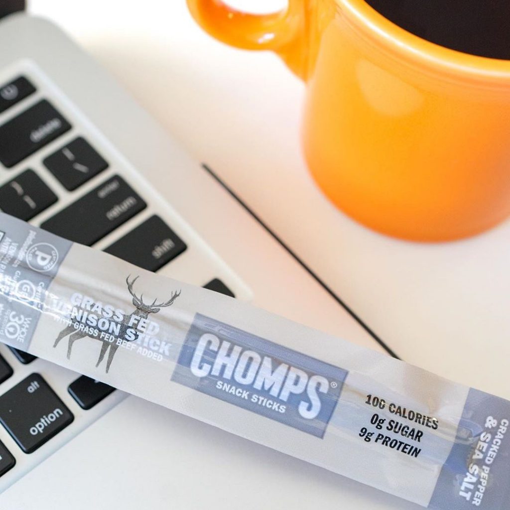 Chomps Snack Sticks 100 GrassFed & GrassFinished Jerky